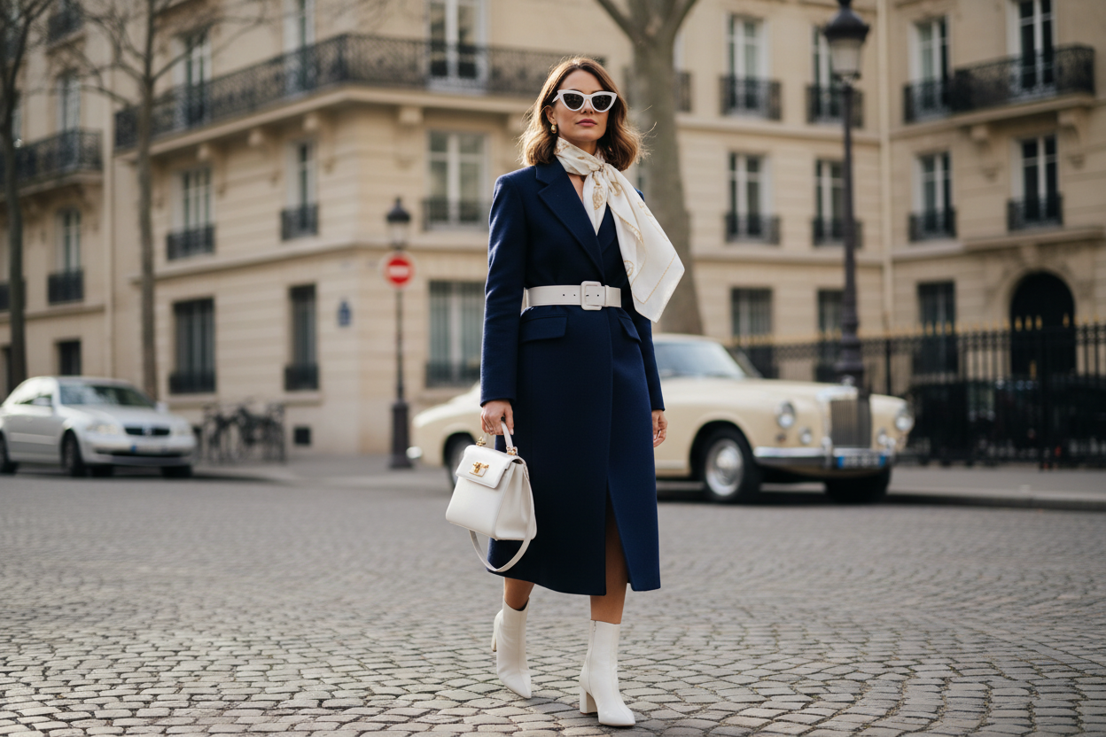 Parisienne chic à Paris